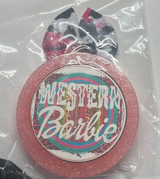 Western Barbie Freshener